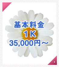 激安料金設定、1K35000円からの遺品整理